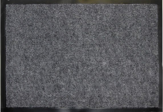 Коврик влаговпитывающий "ребристый" 60*90см серый SUNSTEP 35-051*