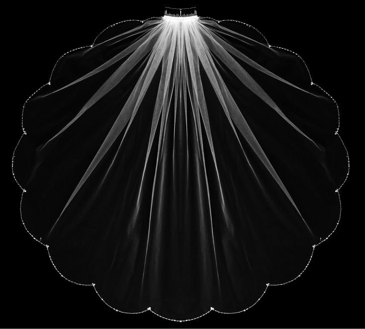 Прозрачная фата