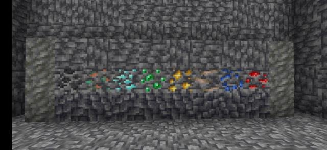 Minecraft глубинный сланец