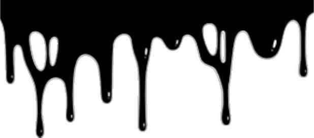 Стекающая краска