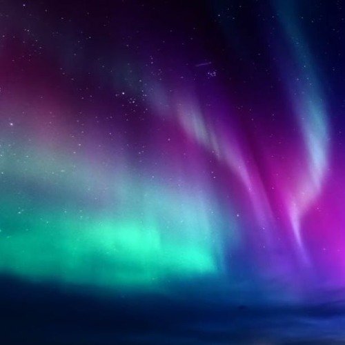 Аврора бореалис Северное сияние