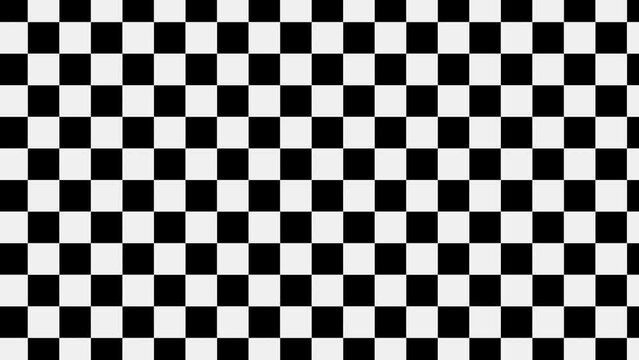 Черно белая клетка