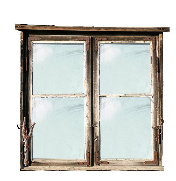 Деревянная оконная рама