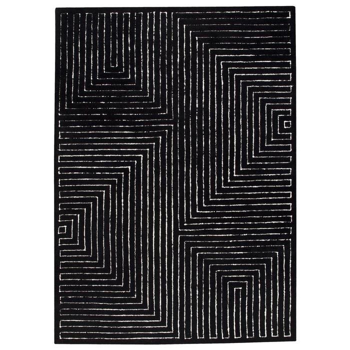 Ковер темный современный