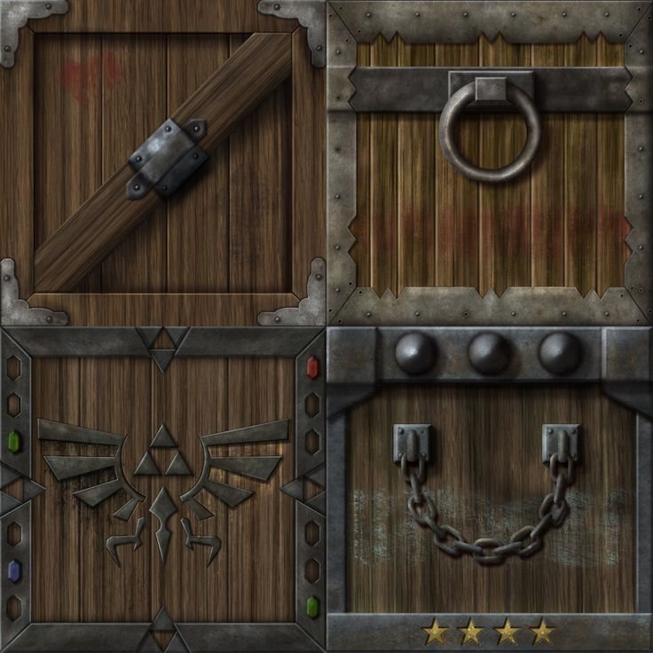 Текстура ящика