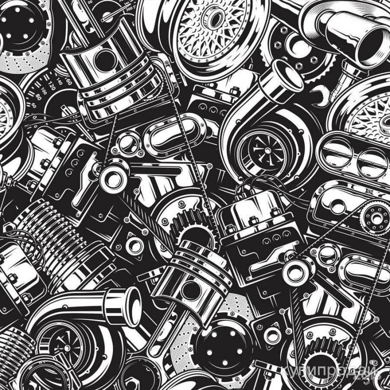 Запчасти фон