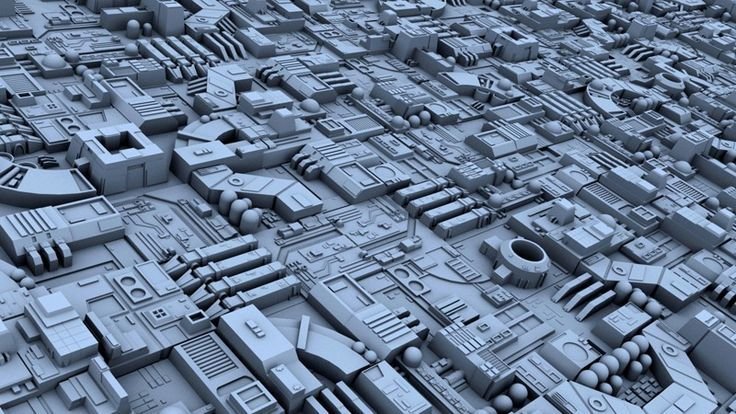 Звезда смерти 3д модель