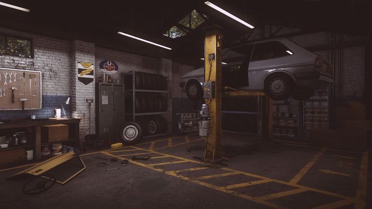 Автосервис в гараже