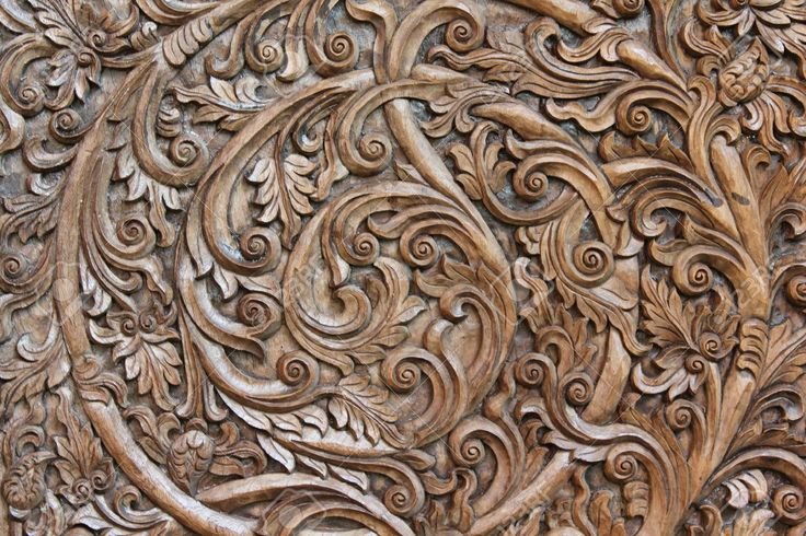 Резьба по дереву фактура