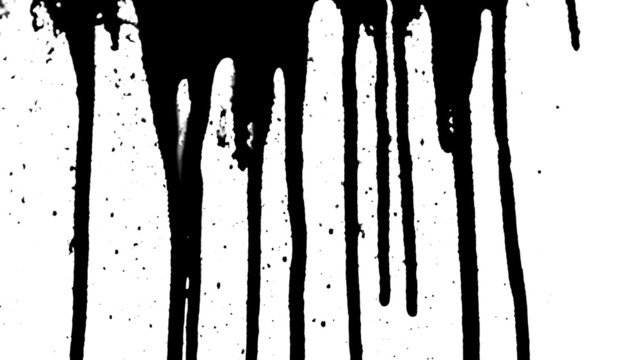 Подтеки краски