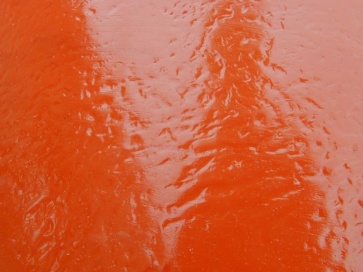 Оранжевый пластик