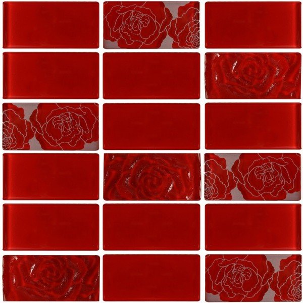 Керама Марацци красным цветом