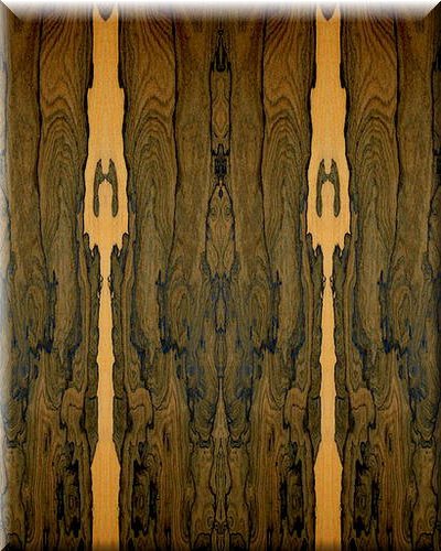 Шпон Зирикот натуральный