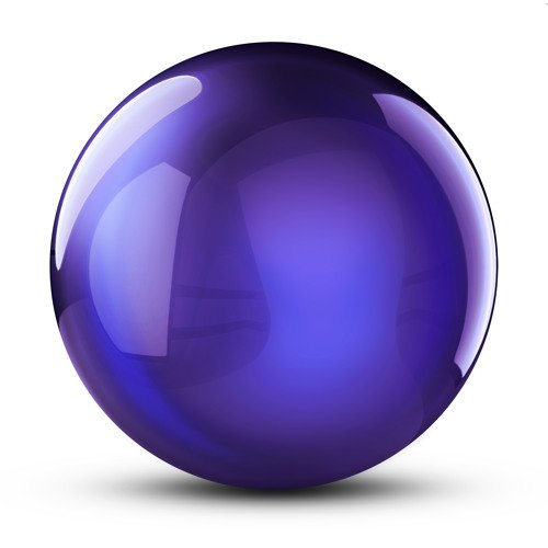 Круглый шарик красный