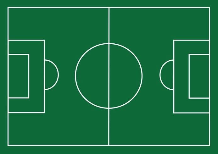 Футбольное поле рисунок