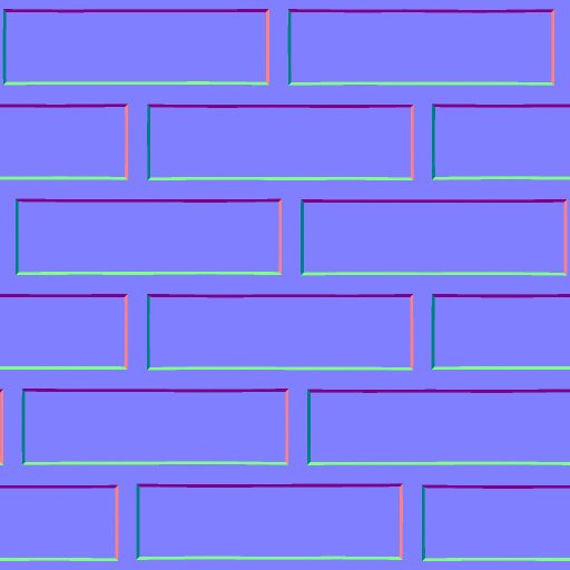 Карта нормалей кирпич