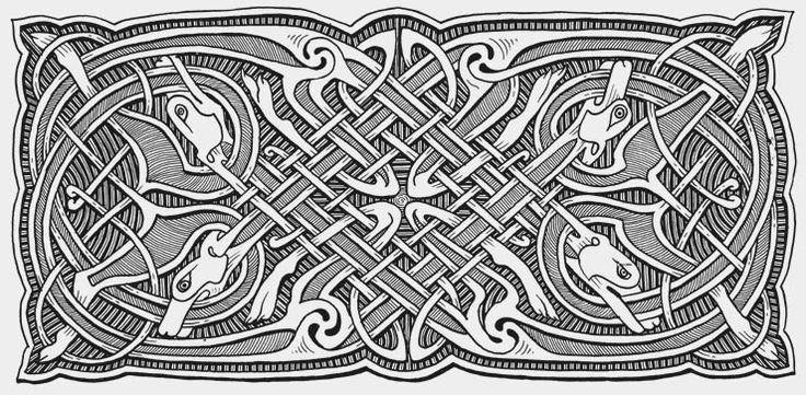 Искусство Шотландии Кельтский стиль