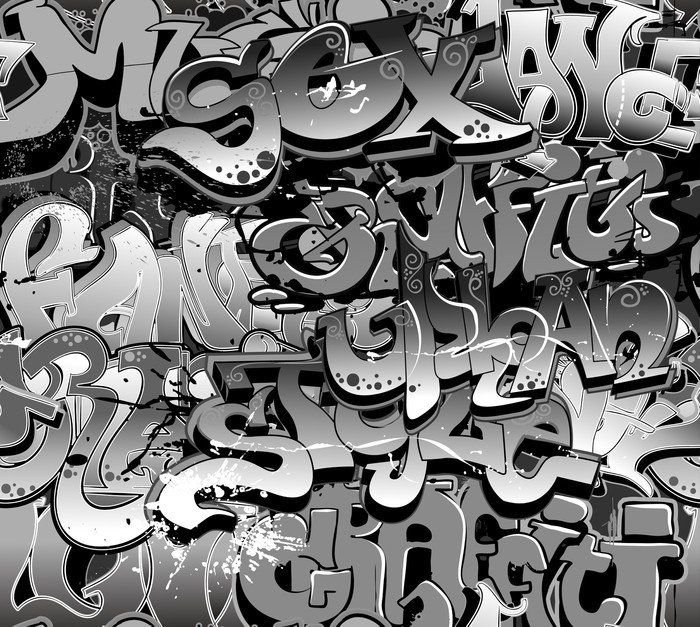 Граффити текстура