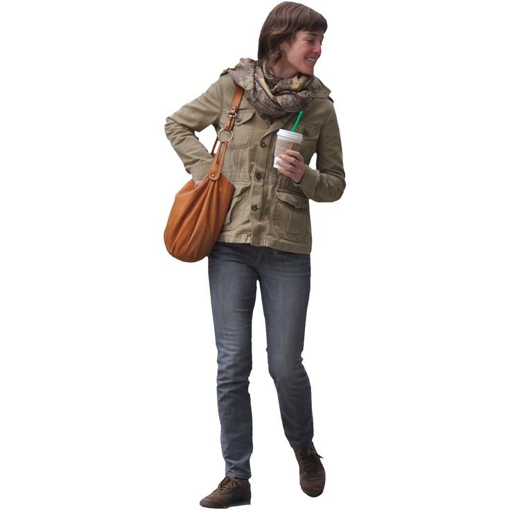 Люди в зимней одежде