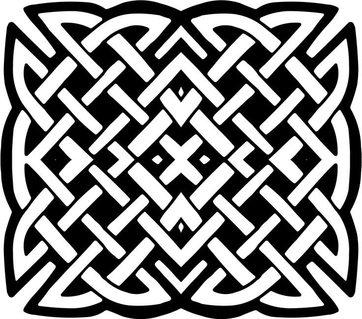 Скифский орнамент плетенка