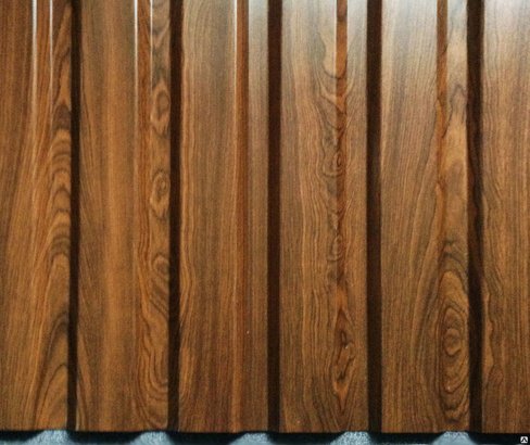 Профлист МП 20 мореный дуб