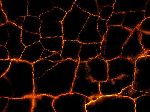 Лавовые трещины текстура