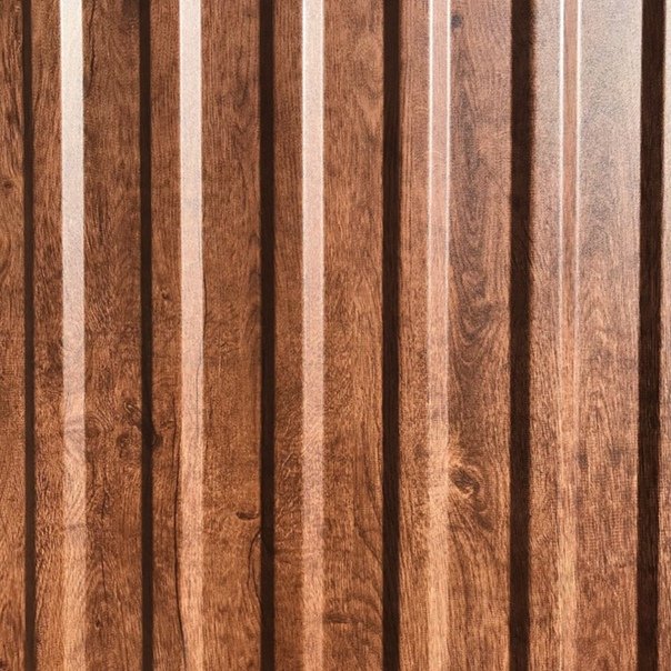 Металлопрофиль античный дуб