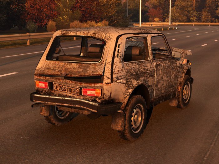 ВАЗ 2121 Нива ржавая