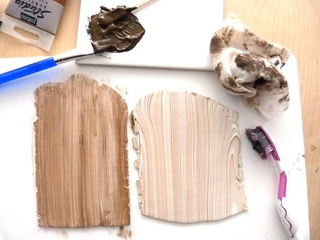 Имитация коры дерева