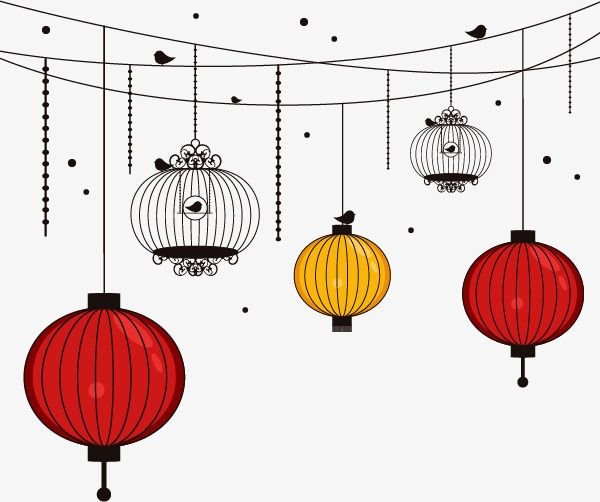 Японский фонарик вектор