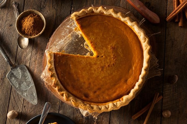 Тыквенный пирог Pumpkin pie