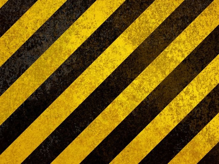 Желто-черная разметка