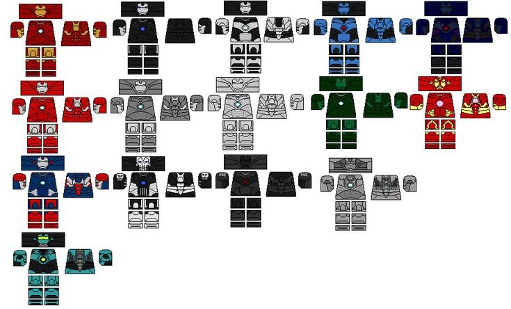 Лего декали Марвел