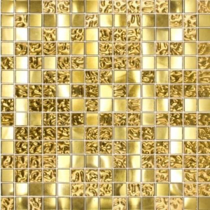 Стеклянная Золотая мозаика 5x5 mozaika