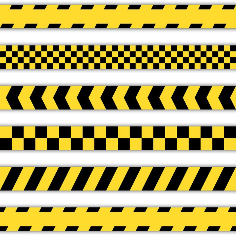 Желто черные полоски