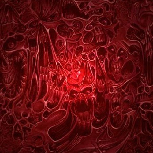 Красный Демонический фон