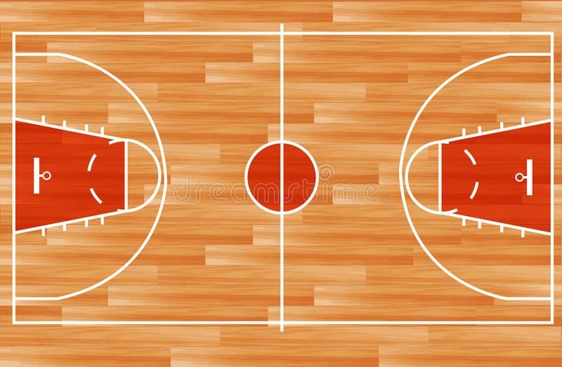 Баскетбольное поле вид с верзу