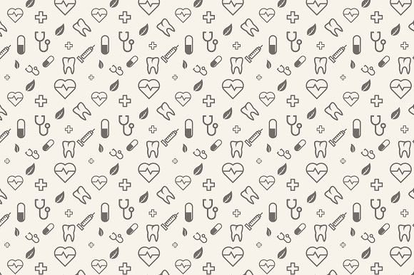 Стоматология паттерн вектор