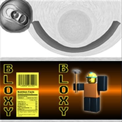 Bloxy Cola этикетка