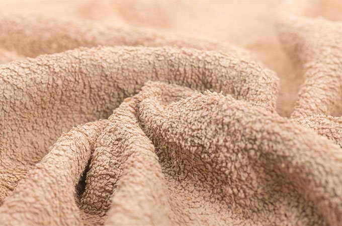 Бежевые полотенца текстура