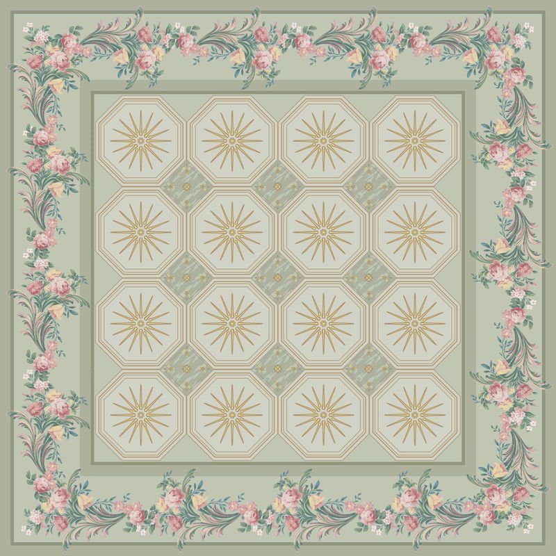 Ковер в стиле Прованс