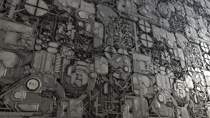 Текстура обшивки космического корабля