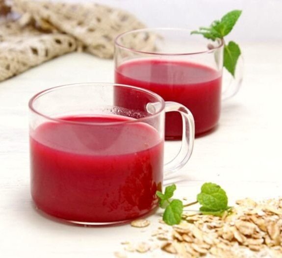 Кисель в кастрюле