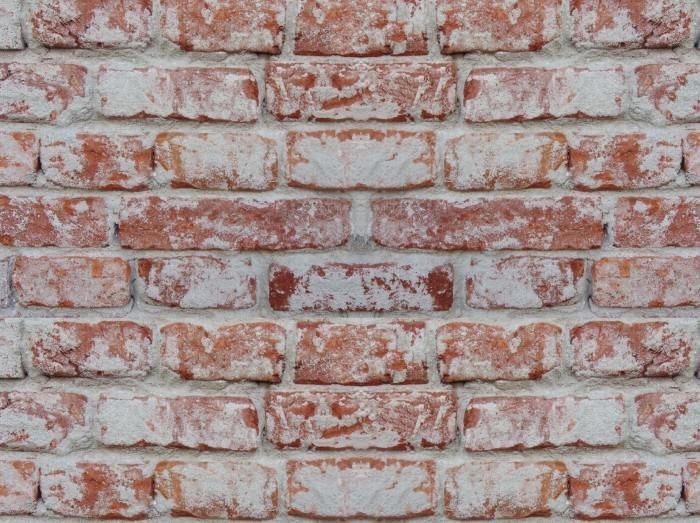 Состаренный красный кирпич