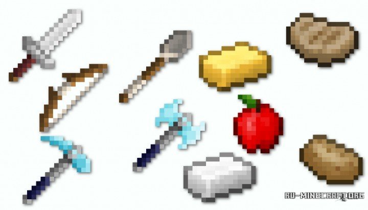 Алмазный лук в МАЙНКРАФТЕ