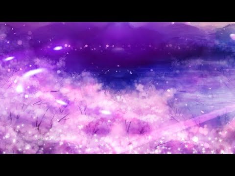 Фиолетовый фон аниме
