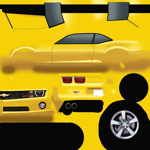 Текстура машины