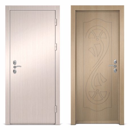 Входная дверь светлая