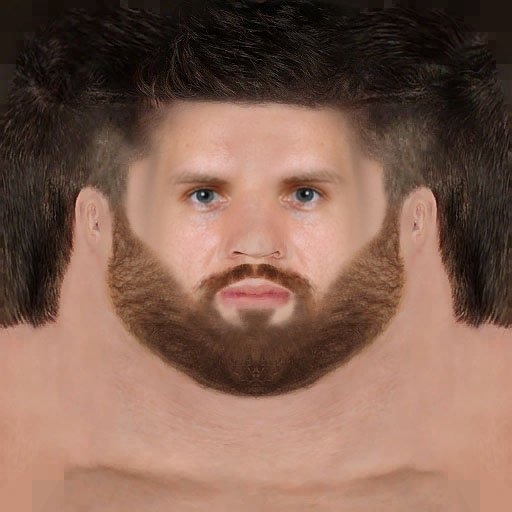 Текстура лица