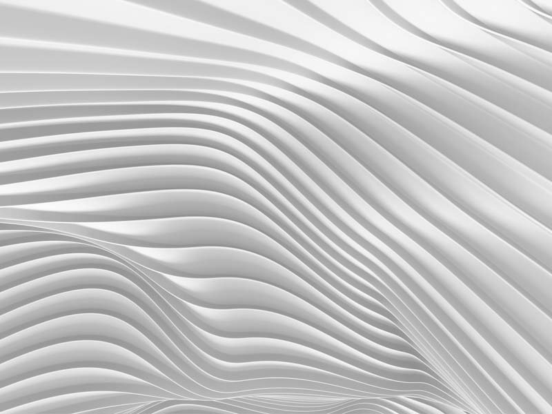 Фотообои волны объемные